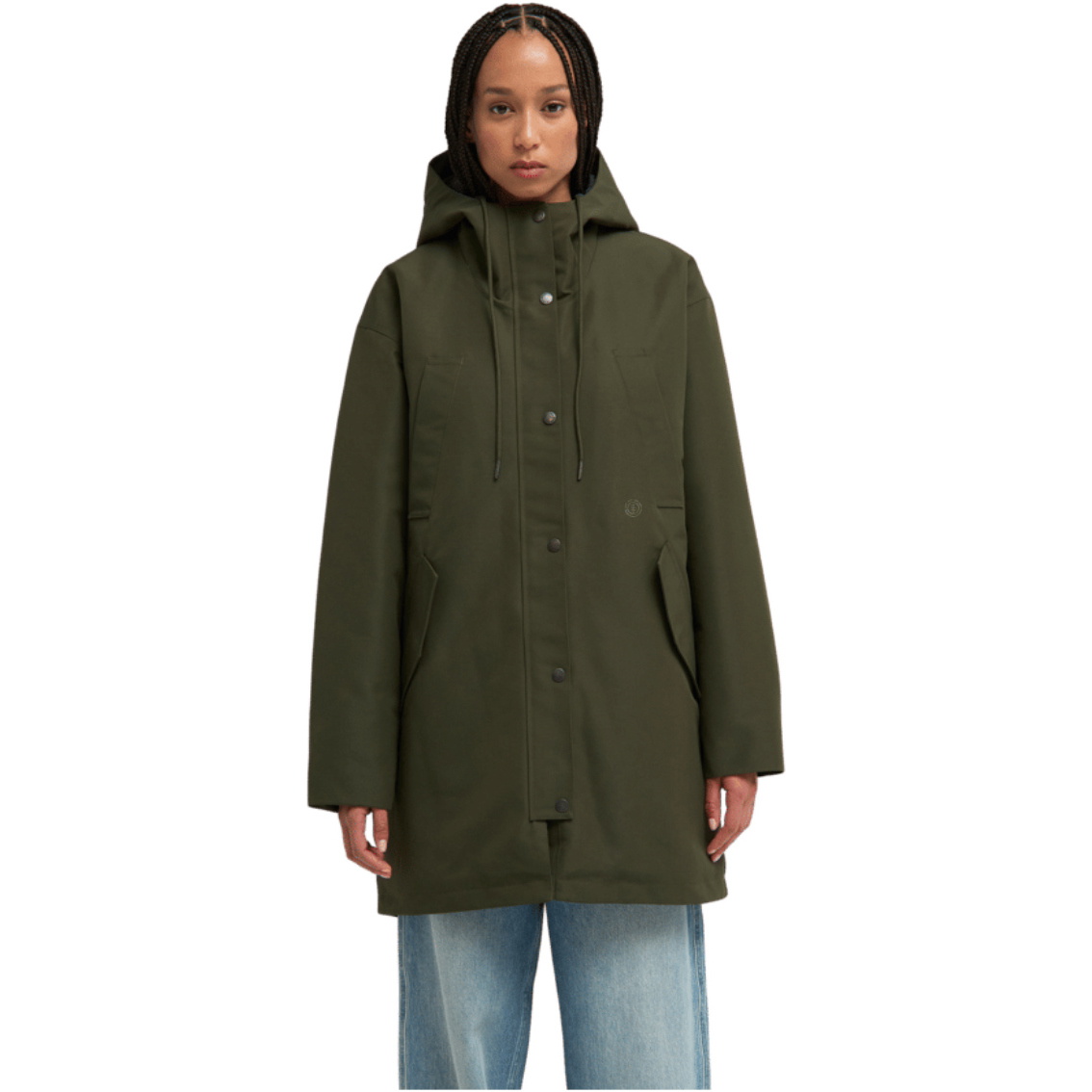 2026 Element Womens Fishtail Parka ELJJK00149 - Forest Night